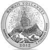2012 5 oz Silver America the Beautiful ATB Hawaii Volcanoes National Park Coin BU