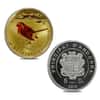 2012 Andorra 60 grams Prism Birds .925 Silver 3-Coin Set (w/Box & COA)
