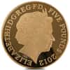 2012 Great Britain 5 Pounds London Olympics Proof Gold Coin
