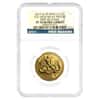2012 Isle of Man 1 oz Proof 1/2 Angel Piefort Gold Coin NGC PF 70 UCAM FR