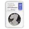 2012 W 1 oz Proof Silver American Eagle NGC PF 70 UCAM (Rhett Jeppson Sign)