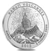 2012-P 5 oz Silver America the Beautiful ATB Hawaii Volcanoes National Park Unc Coin (w/Box & COA)