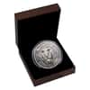 2013 1 oz Silver Saber Toothed Tiger - Smilodon Burkina Faso Antiqued Coin (w/Box & COA)