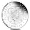 2013 1 oz Proof Silver Kangaroo Opal Coin Australian Perth Mint (w/Box & COA)