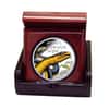 013 1 oz Tuvalu Yellow-Bellied Sea Snake Colorized Proof Silver Coin (w/Box & COA)