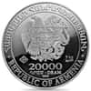 2013 Armenia 5 Kilo Noah's Ark Silver Coin 20000 Dram BU