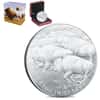 2013 Canada 1 oz American Bison Stampede Silver Coin