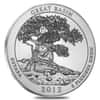 2013-P 5 oz Silver America the Beautiful ATB Nevada Great Basin National Park Unc Coin (w/Box & COA)