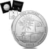 2013-P 5 oz Silver America the Beautiful ATB Maryland Fort McHenry National Monument Unc Coin (w/Box & COA)