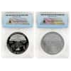 2013 W/P Silver $1 Commem 5-Star Generals 2-Coin Set ANACS MS/PF 70 First Release