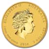 2014 1/20 oz Australian Gold Lunar Year of the Horse Coin Series 2 (In Capsule)