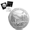 2014-P 5 oz Silver America the Beautiful ATB Tennessee Great Smoky Mountains National Park Unc Coin (w/Box & COA)