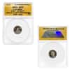2014 1/10 oz John F. Kennedy Apollo 11 45th Anniversary Platinum Medal ANACS MS 69