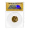 2014 1/4 oz Eisenhower D-Day 70th Anniversary Gold Medal ANACS MS 68