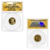 2014 1/4 oz Eisenhower D-Day 70th Anniversary Gold Medal ANACS MS 68