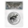 2014 1 oz Silver Lunar Year of The Horse Australian Perth Mint ANACS MS 70 FR