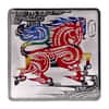 2014 50 gram ICBC Year of the Horse Square Silver Bar .999 Fine (Colorized)