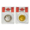 2014 Gold Silver The Fierce Canadian Lynx High Relief 2-Coin Set ANACS PF 70 DCAM