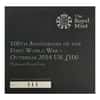 2014 Great Britain 1 oz First World War 100th Ann. Platinum Coin NGC PF 70 UCAM