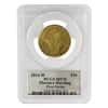 2014 W 1/2 oz $10 First Spouse - Florence Harding Gold Coin PCGS MS 70 FS (John Mercanti Sign Label)