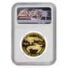 2014 W 1 oz $50 Proof Gold American Eagle NGC PF 69 UCAM Mint Error (Obv Struck Thru)