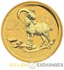 2015 1 Kilo Gold Lunar Year of the Goat .9999 Fine BU