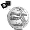 2015-P 5 oz Silver America the Beautiful ATB Delaware Bombay Hook National Refuge Unc Coin (w/Box & COA)