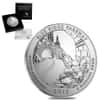 2015-P 5 oz Silver America the Beautiful ATB North Carolina Blue Ridge Parkway Unc Coin (w/Box & COA)