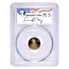 2015-W 1/10 oz $5 Proof Gold American Eagle PCGS PF 70 DCAM FDOI (Edmund C. Moy)