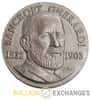 1832-1903 Bancroft Gherardi 1.17 oz Sterling Silver .925 High Relief Medal