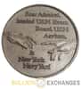 1832-1903 Bancroft Gherardi 1.17 oz Sterling Silver .925 High Relief Medal