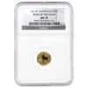2015 1/20 oz Gold Lunar Year of The Goat Australia Perth Mint NGC MS 70
