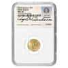 2015 1/10 oz $5 Gold American Eagle NGC MS 70 Wide Reeds (Buchanan Sign)