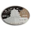 2015 30 Gram Chinese Lunar Goat Silver Oval Medal .999 Fine