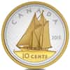 2015 Canada 5 oz 10-Cent Proof Silver Coin Big Coin Series