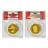 2015 Gold Silver Canadian Maple Leaf Reflection 2-Coin Set ANACS PF 70 DCAM