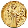 2015-W 1 oz $100 American Liberty High Relief Gold Coin (Scruffy)