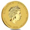 2016 1 oz Gold Lunar Year of The Monkey BU Australia Perth Mint In Cap