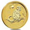 2016 1 oz Gold Lunar Year of The Monkey BU Australia Perth Mint In Cap