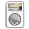 2016 1 oz Silver Australian Wedge-Tailed Eagle Perth Mint NGC MS 70 (J. Mercanti Sign Label)