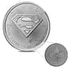2016 1 oz Silver Canadian Superman: S-Shield .9999 Fine $5 Coin 