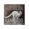 2016 2 oz Silver Kangaroo High Relief Antiqued Coin Perth Mint (w/Box & COA)