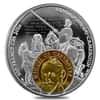 2016 Cameroon 17.50 gram Silver Cervantes and Shakespeare Proof Coin (w/Box & COA)