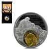 2016 Cameroon 17.50 gram Silver Cervantes and Shakespeare Proof Coin (w/Box & COA)