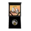 2016 Cameroon 17.50 gram Silver Cervantes and Shakespeare Proof Coin (w/Box & COA)