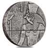 2016 Chad 2 oz Silver Horus 1000 Francs Coin - Egyptian Relic Series