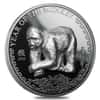 2016 Mongolia 25 gram Silver Lunar Year of the Monkey High Relief Coin (w/Box & COA)