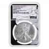 2016 W 1 oz Burnished Silver American Eagle NGC MS 70 - 30th Ann. (Liberty Holder)