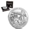 2016-P 5 oz Silver America the Beautiful ATB North Dakota Theodore Roosevelt National Park Unc Coin (w/Box & COA)