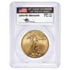 2017-W 1 oz $50 Burnished Gold American Eagle PCGS SP 70 FDOI (John M. Mercanti)